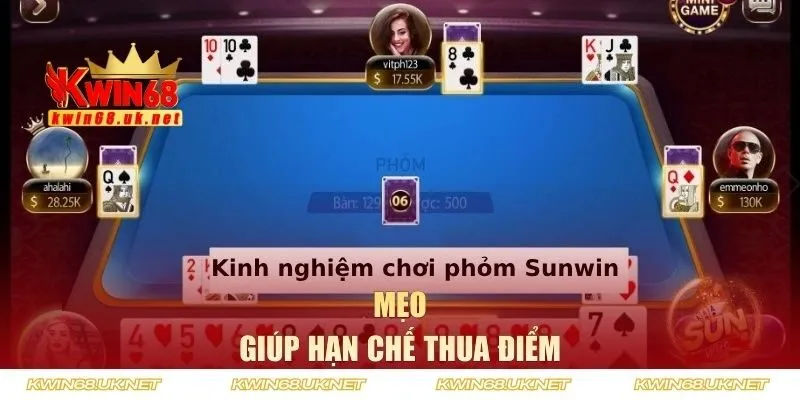 Mẹo giúp hạn chế thua điểm